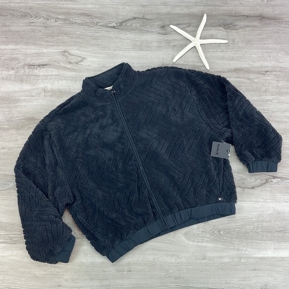 🔆HURLEY🔆 SHERPA JACKET ZIP UP SWEATER - Picture 5 of 13